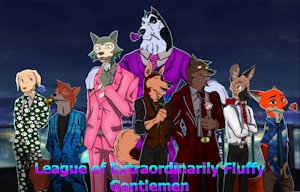 League of Extraordinarily Fluffy Gentlemen (Title and Alt) by HolidayPup