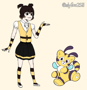 human catbee by slyfox2511