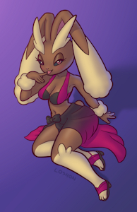 Lopunny Beachwear by Loshon