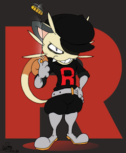 Meowth, That's Right! by XanderDWulfe