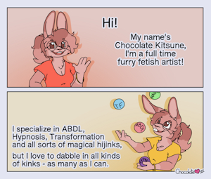 Hello, I'm Chocolate Kitsune! by ChocolateKitsune