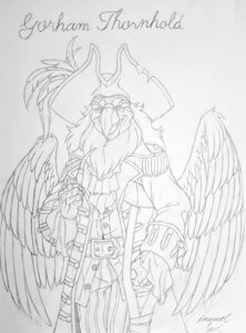 Captain Gorham Thornhold by MaulonTheCrocoBear