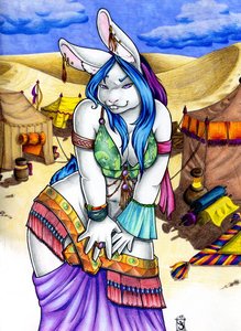 Zynthalay : Harem Tease by Kierstal