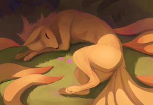 Snoozefox [Sleepy] by Metalisk