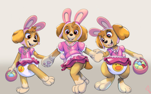 Easter Skye by KASTMI