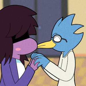 Susie x Berdly by Mysterycloverz