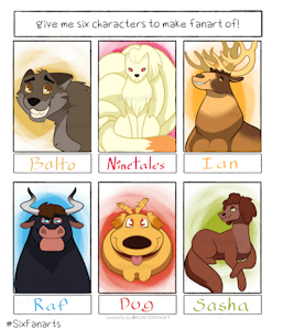 Six Feral Characters (complete) by SquishySissy