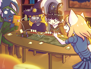 COMMISSION | Dungeons and Dragons! by SeaDewGin