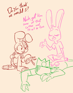 Roommates - Tuckered out by SoulCentinel
