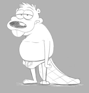 Cartoon Beaver Fella by Emenius