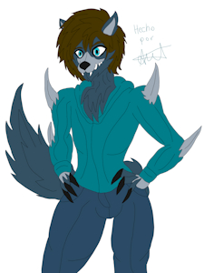 Axelo the Blitzwolfer (Loboan) by AxeloCraft1500