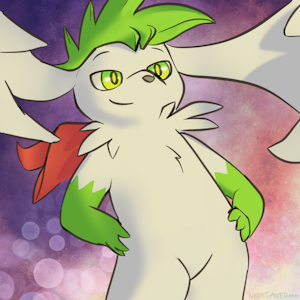 Nebula Shaymin by Nebriautumn
