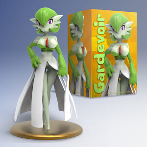 Releasing Gardevoir / Sirknight figure by bbmbbf