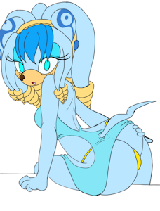 Bubbles the Echidna :C: by SoultheMysterious