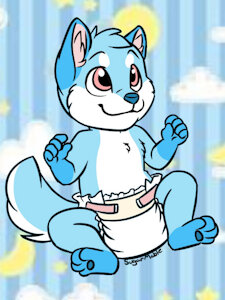 Scout the baby wolf by BabywolfScout