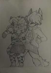 Better watch your ass or it’s mine kitten~ by TheCurryKitten