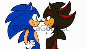 Sonadow Kiss Redux [Animation] by GottaGoBlastNSFW