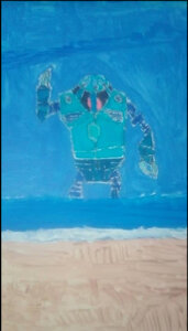 Painting 🖼 of the Z’gok by Darkfoot22