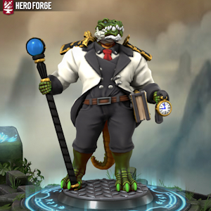 Cain the Wizard (HeroForge) by Graventhax