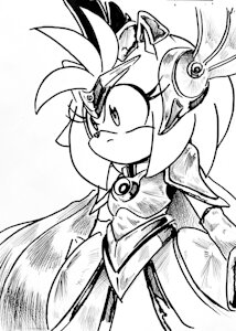 Paladín Amy by randomguy999