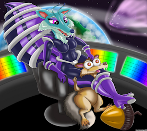 Scrat Gets Crushed By Scratazon - HeartlessAngel3D by HeartlessAngel