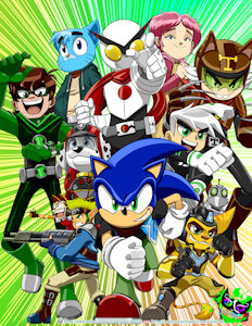 Western Shonen Crossover (2022 7 July) by SilentSid1992