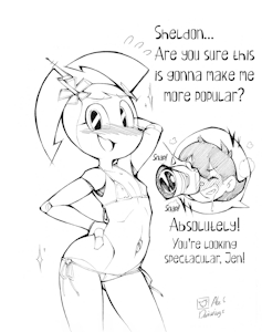 Jen by AbesDrawings