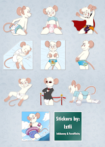 Biscuit diapers pack by Iztli