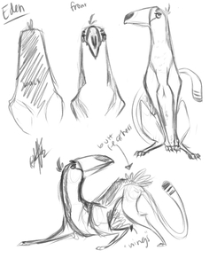 Eden the Toucan-griffon by AbominationQu33n