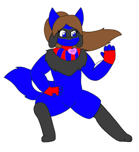 Kristen the Riolu (FurryBoiAlan's Style) by TristanS17