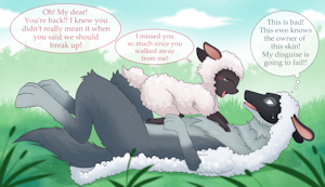 Wolf In Sheep's Clothing by vavacung
