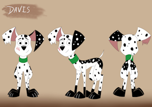 Brand New OC: Davis Dalmatian by DarkElement