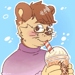 Frappaccino for "Hank"? (Commission) by PuppyBoy