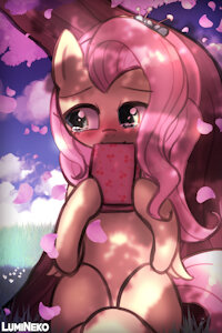 #455 - A Gift For A Shy And Wonderful Pegasus by lumineko