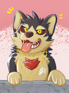 Another Puppy Named Garmr by LittleHyper