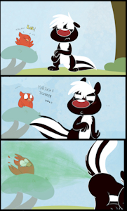 skunkin' #2 by Kippkatt