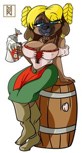 Commission: Zak's Girl Evonne by RuckforderungReich