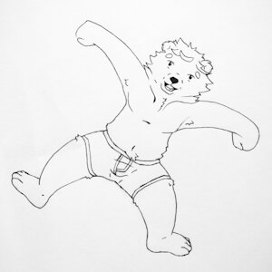 Oops did i miss underwear day? by Ishtan