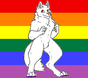 another my fursona by wolfmangoUWU