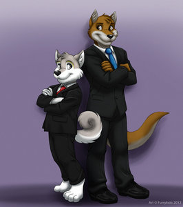 Michael and Benjamin by wafer