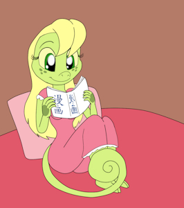Camilla Reading a Book by KendraEevee