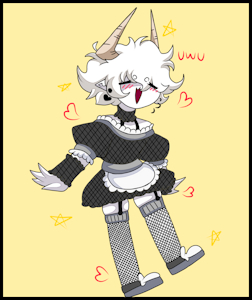 Dlitzo Maid by AloneWolf343