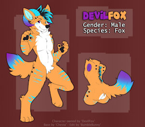 Devil's ref sheet by DevilF0X