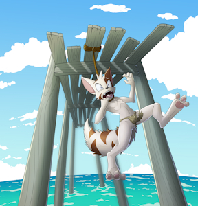 Mace Hanging Out (Commission) by LordKiyo