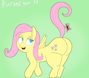 Fluttershy by Blursedart