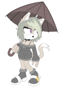 Katrina the cat by TraxxDownlink