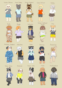 DogBr Lineup by Kolka