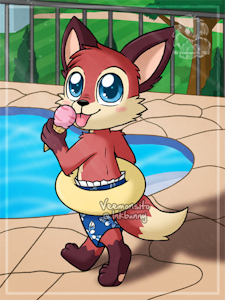 [YCH Commission] Ready for swimming by Veemonsito