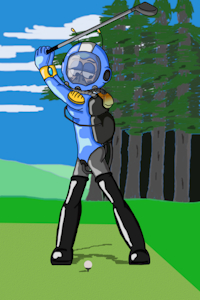 Lori on the Fairway by JDogindy
