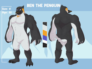 Ben the Penguin Ref sheet by BenThePenguin